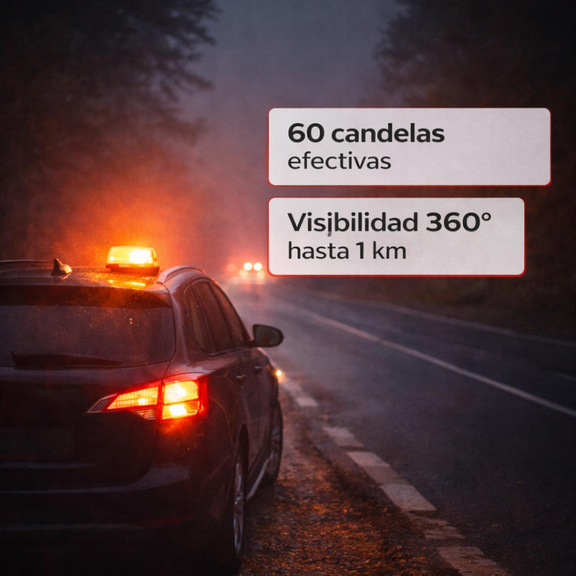 Geobaliza Baliza V16 Homologada DGT con Geolocalizador | Luz de Emergencia Coche Certificada DGT 3.0 | 12 Años Conectividad - V16 Homologada 2026 — view 5