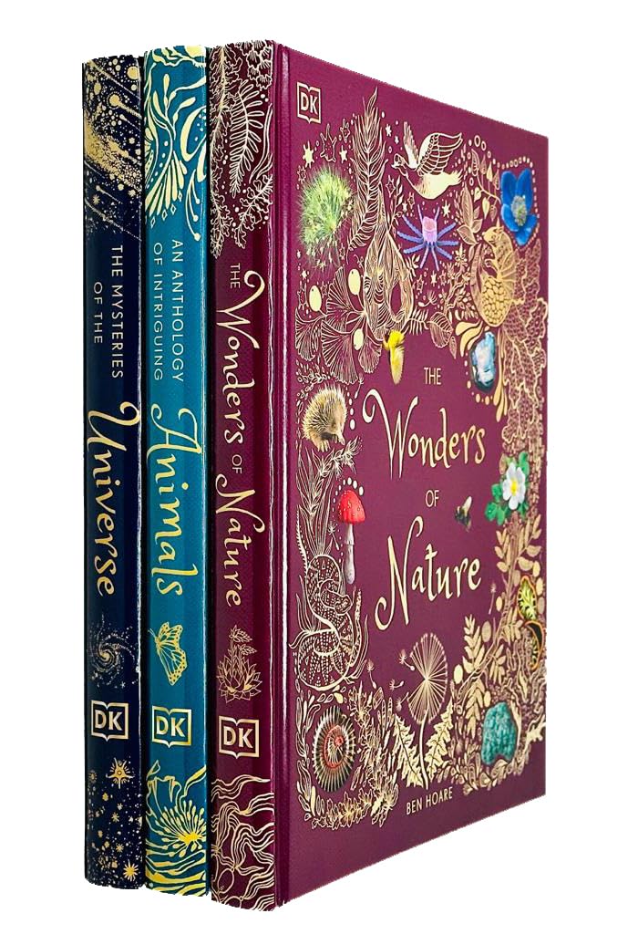 DK Children's Anthologies 3 Books Collection Set By Ben Hoare & Will Gater(The Wonders of Nature, The Mysteries of the Universe & An Anthology of Intriguing Animals)