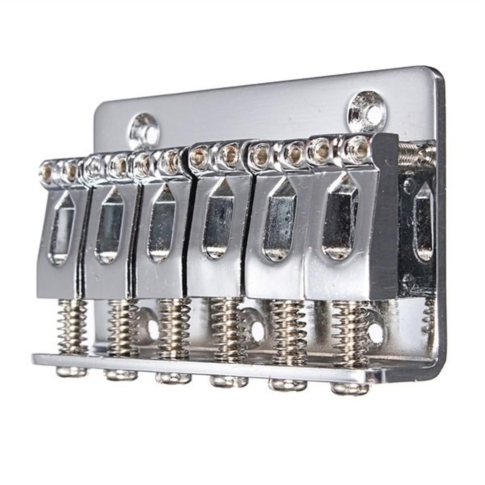 Juego De Puente Para Guitarra Eléctrica Puente De Guitarra Con Rodillo De Cuerdas De Guitarra Eléctrica Cromado Con Tornillos