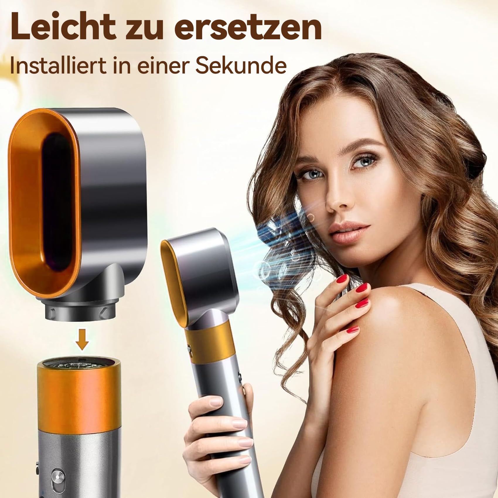 Nasadka do suszarki wstępnej do HS01 HS05 do dysz do suszarki Dyson Airwrap, akcesoria zamienne