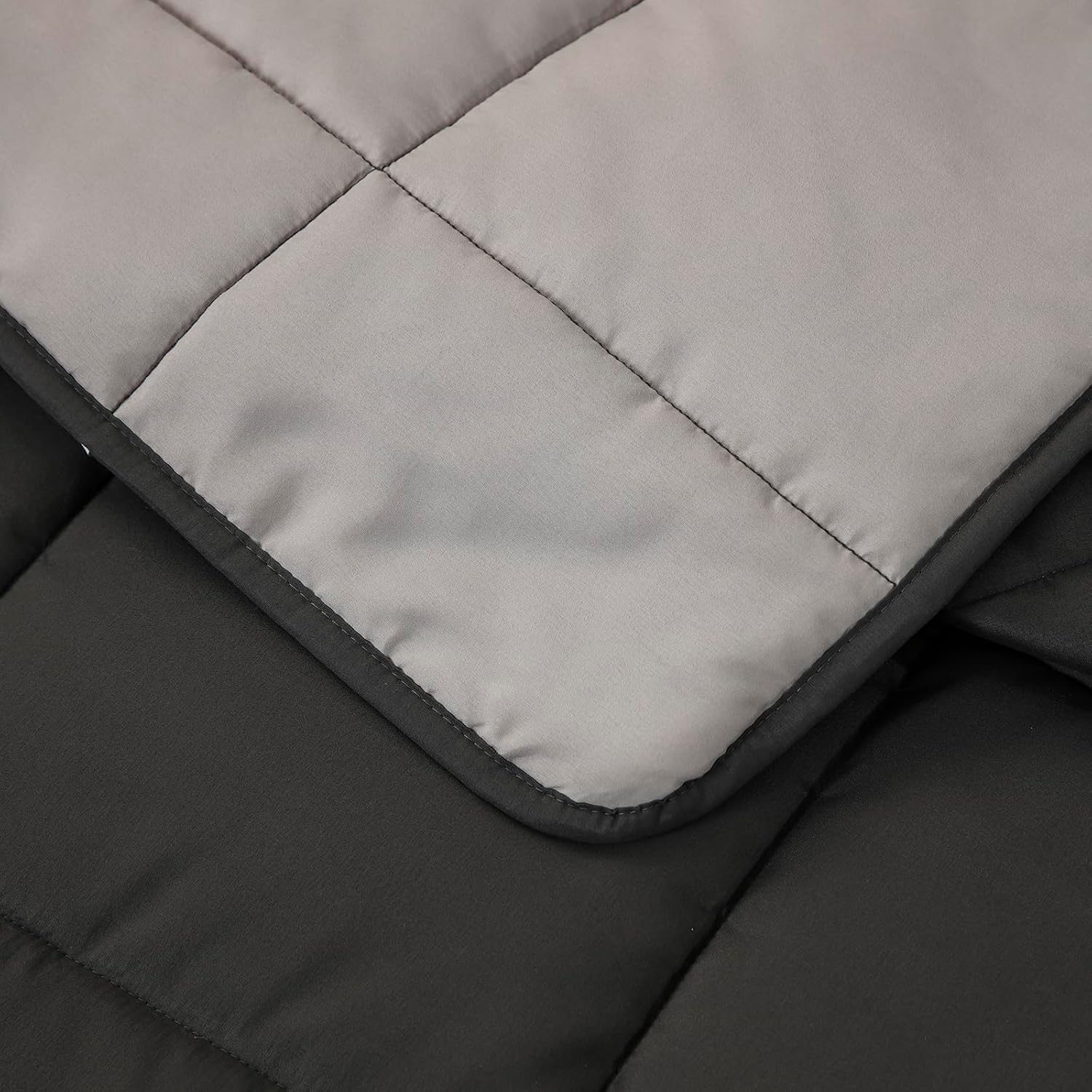 Oversized King Plus Comforter, 128x120 Extra Large King Size Quilts 3 Pieces, Lightweight Reversible All Season Down Alternative Duvet Insert Comforter with 8 Corner Tabs - Image 9