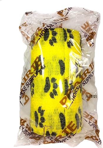 Miniatura 28 de Cinta adhesiva para veterinarios (negro) (paquete de 2) (4 pulgadas x 15 pies), autoadhesiva, adherente, cohesiva, flexible, autoadhesiva, rollo