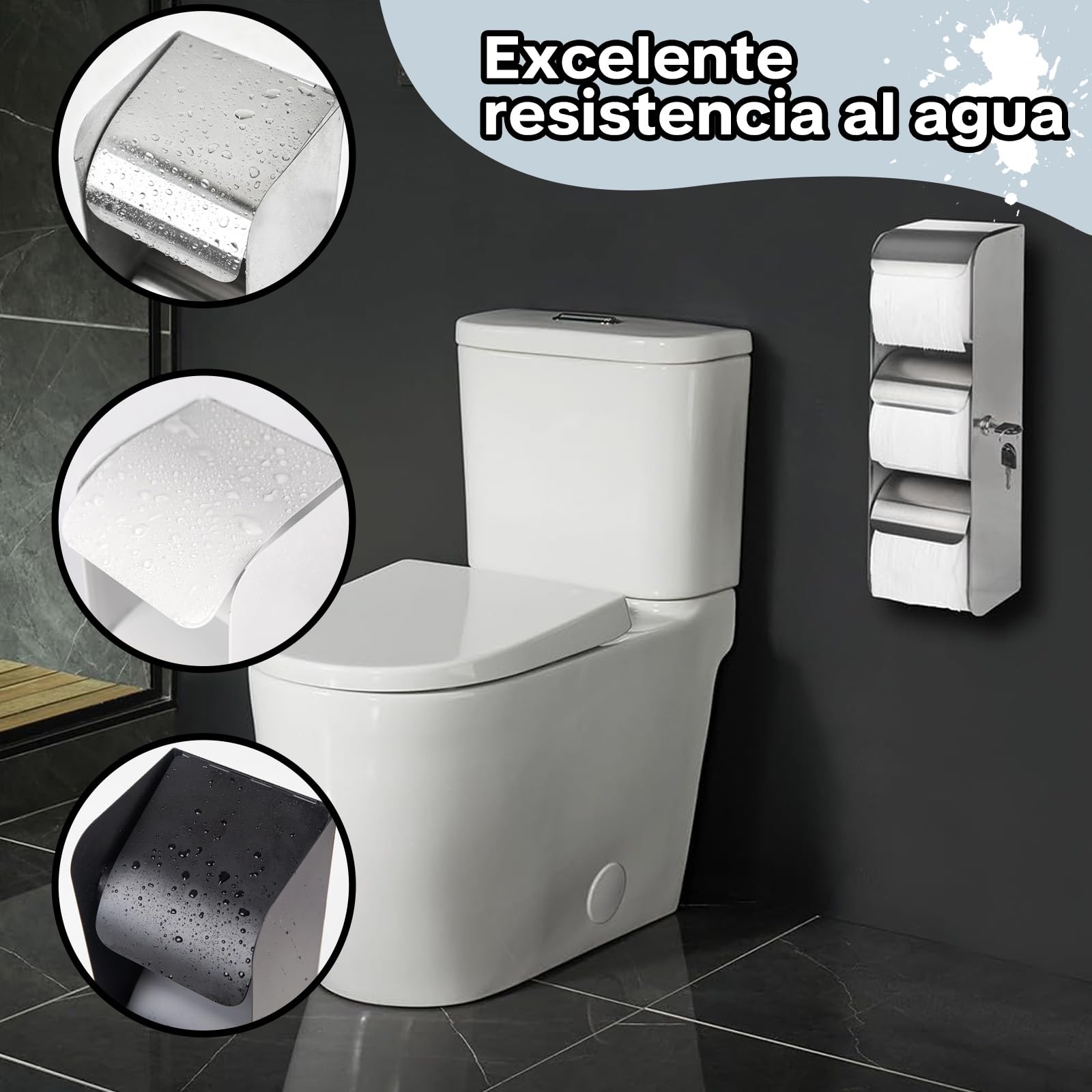 Dispensador de Papel higiénico Comercial,Dispensador de Papel higiénico