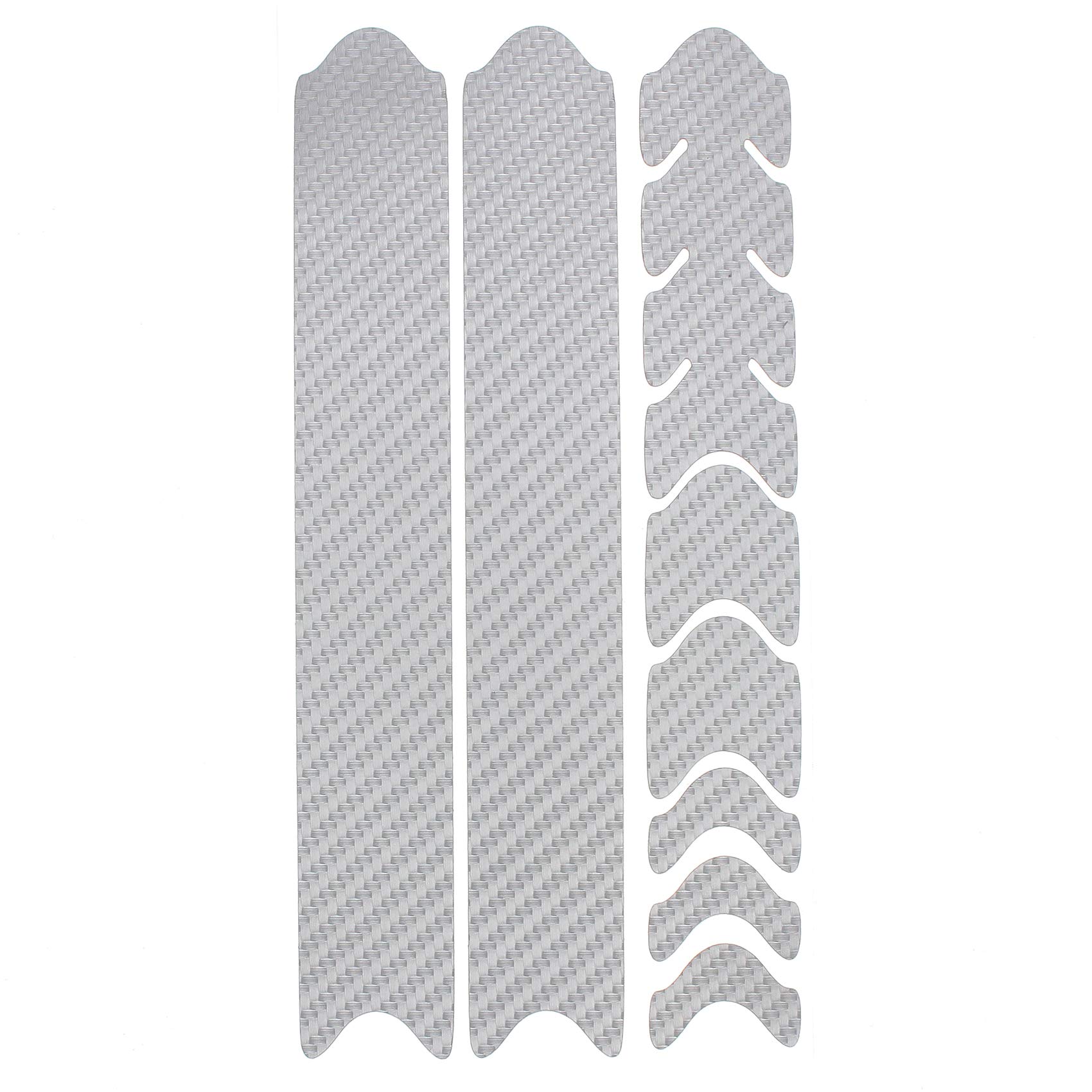 AlphaShield K099 Carbon Charcoal Bike Frame Frame Protector Sticker MTB BMX
