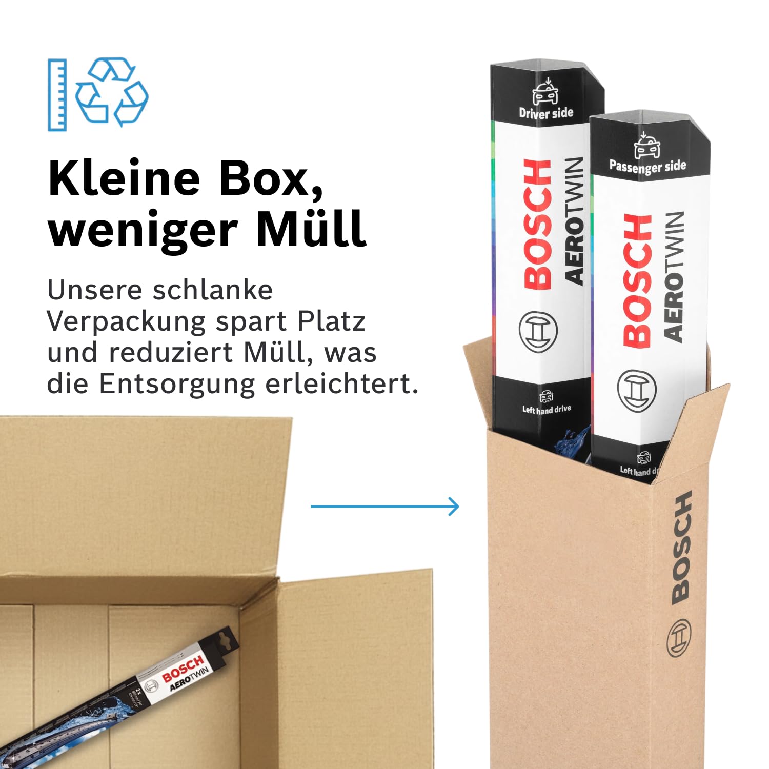 Bosch 3397007561 / Scheibenwischblatt-Set