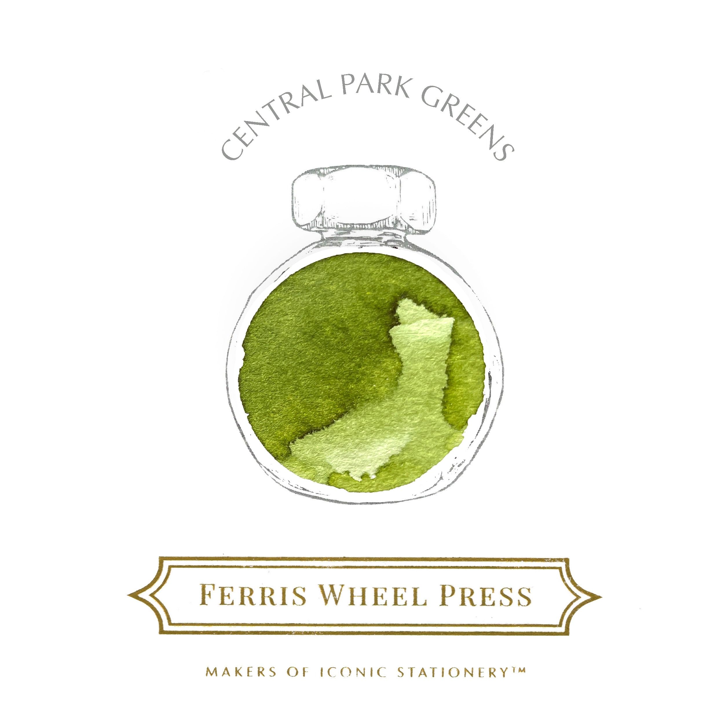 Ferris Wheel Press Fountain Pen Ink, Everyday Ink Collection, Lush Grassy Green, 38ml, 38 ml - Image 2