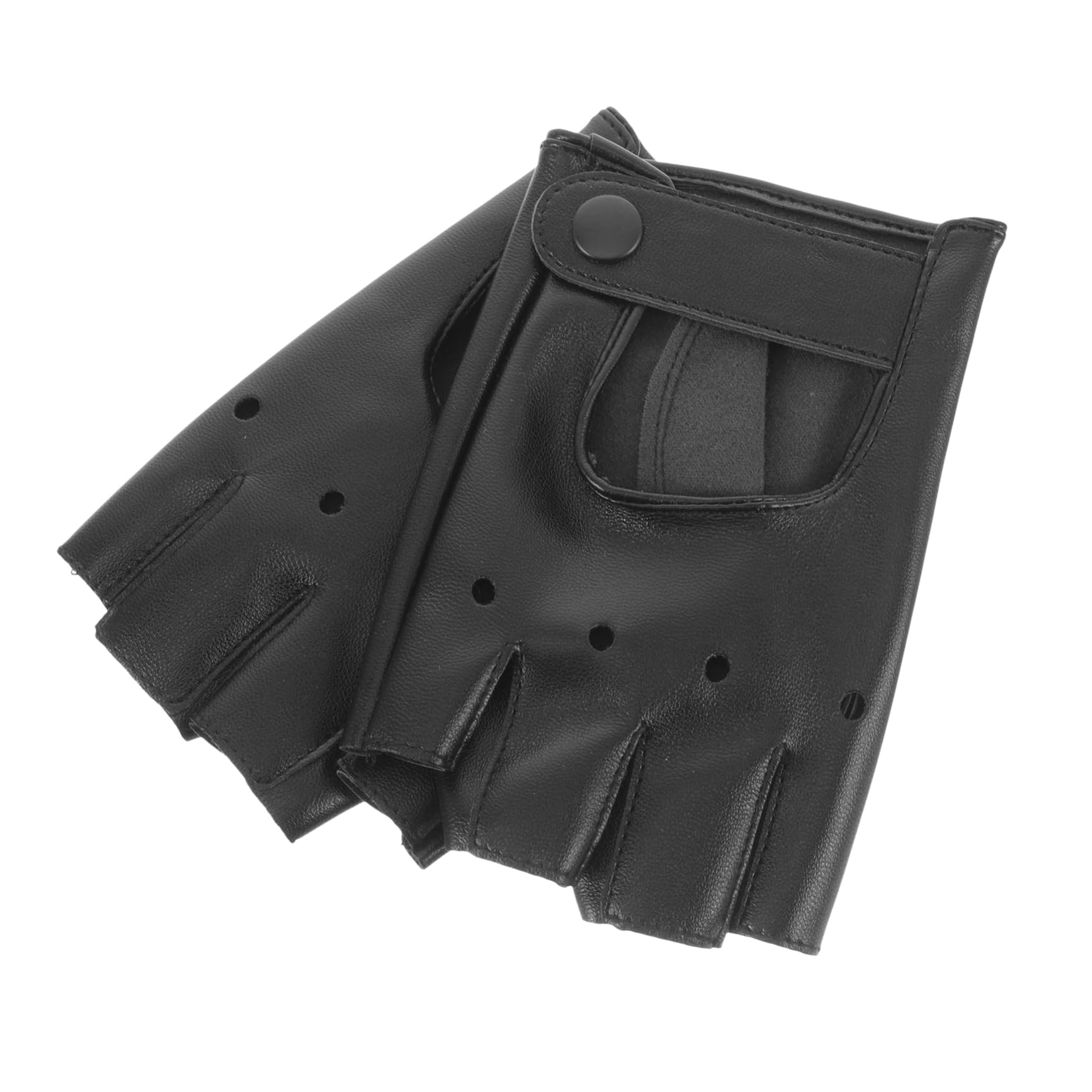 Abaodam 1Pair Fingerless Protective Bike Gloves for Outdoor Cycling Fishing Durable Slip Design Lightweight and Comfortable for Adults for Sports Work Activities