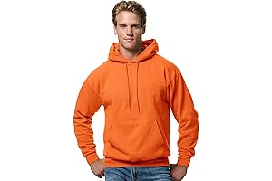 Ecosmart Mens Youth Orange Hoodie