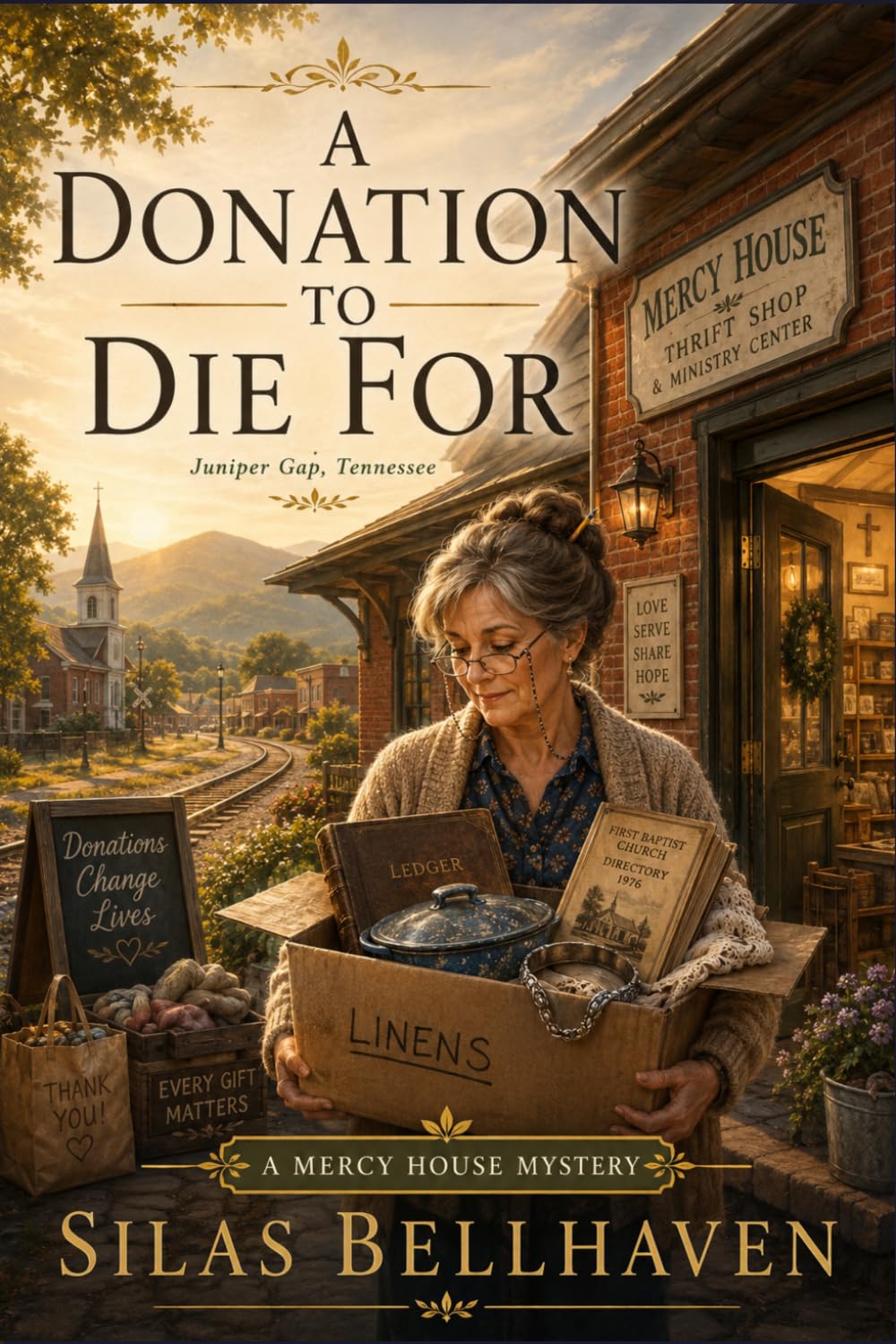 A Donation to Die For: A Mercy House Mystery (The Mercy House Mysteries)