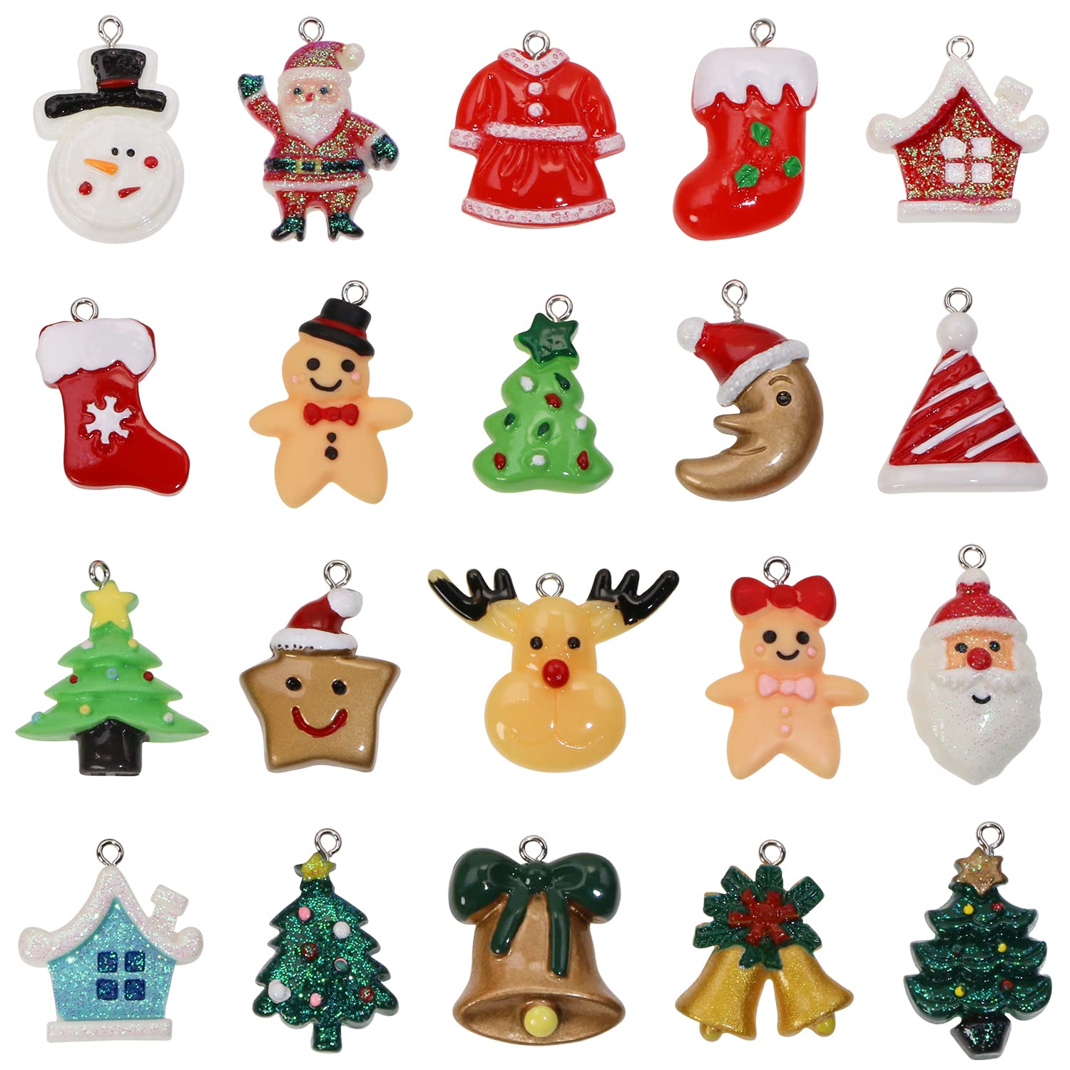 Amazon.com: Penta Angel Mini Christmas Ornaments 20Pcs Small Cute
