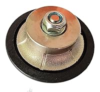 Vista 1 de Diamond Hand Profiler Router Bit - Rueda de perfil de diamante soldada al vacío con rosca 58-11 para encimera de mármol de hormigón de granito