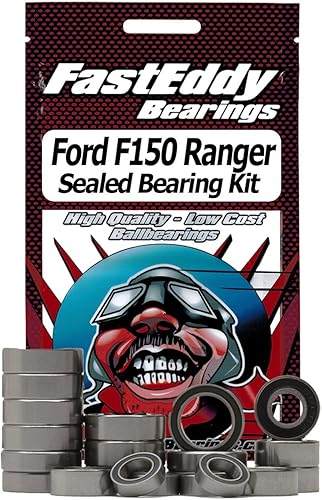 FastEddy Bearings Compatible con el kit de rodamientos sellados Tamiya Ford F150 Ranger XLT (58015)