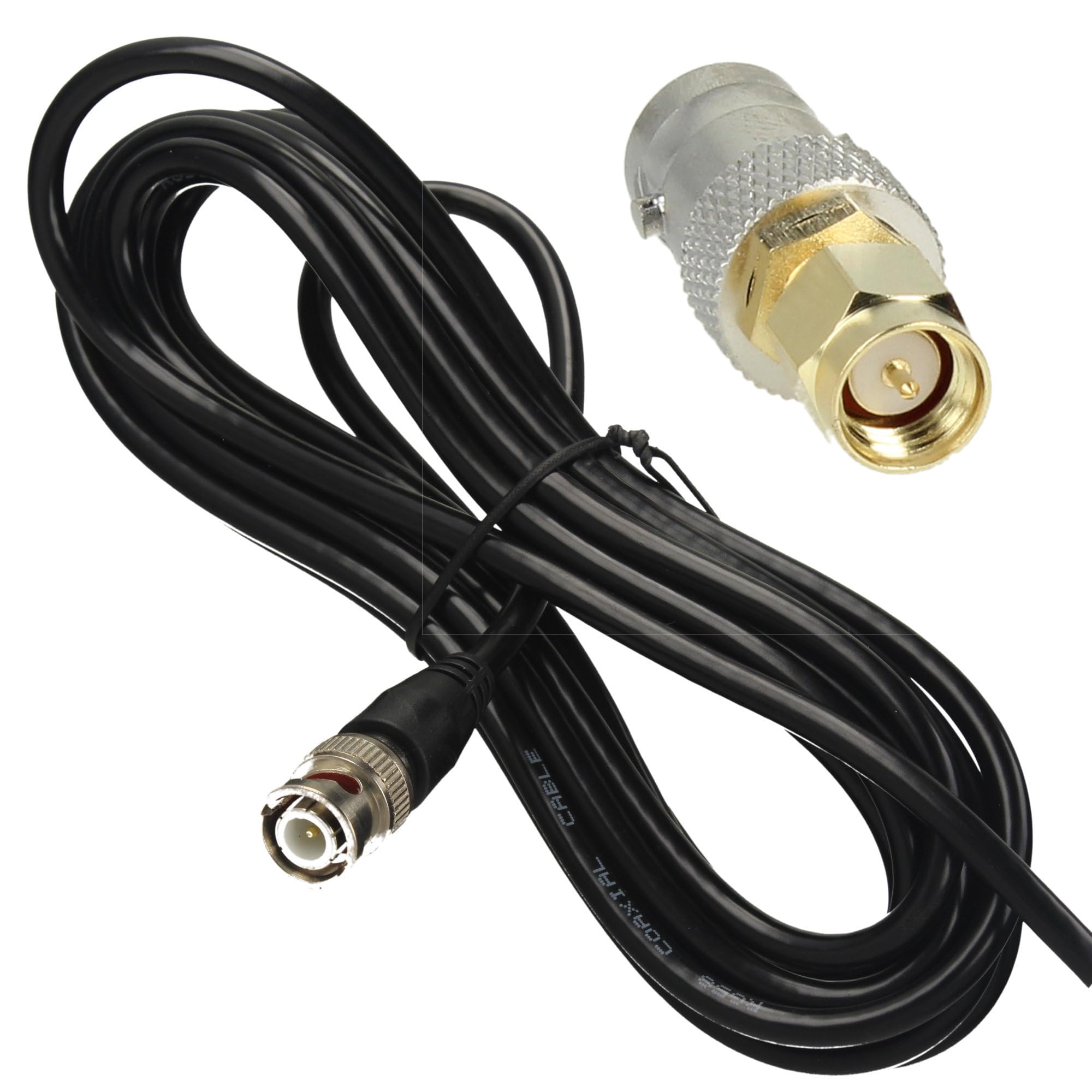 RTL-SDR Blog V4 (R828D) + Antenne Scanner de bureau SKYSCAN (25-2000 MHz) - Kit complet haut débit pour réception HF/VHF/UHF