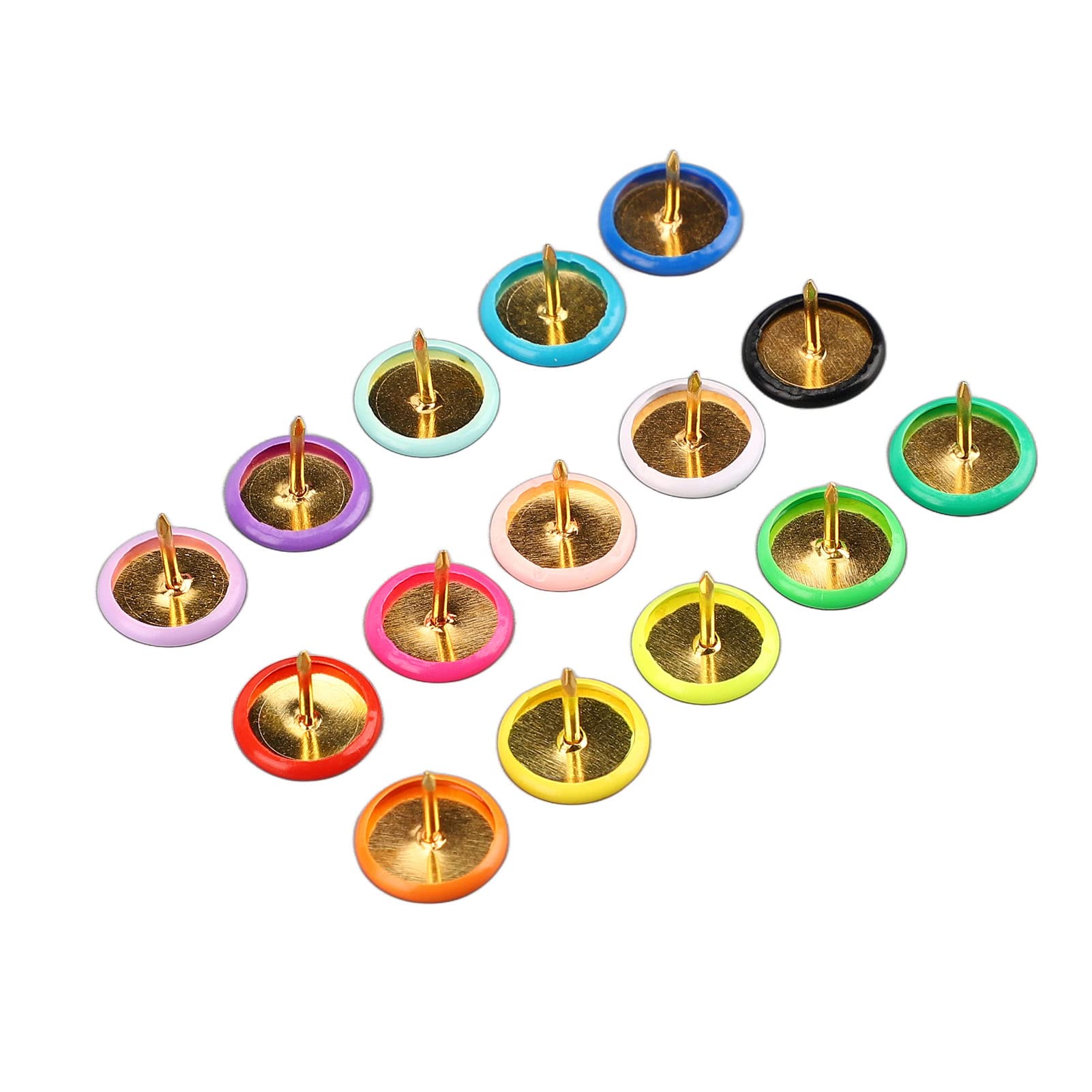 Lot De 120 Punaises Transparentes - Avec Boîte De Rangement, Pour Tableaux En Liège Et Panneaux
