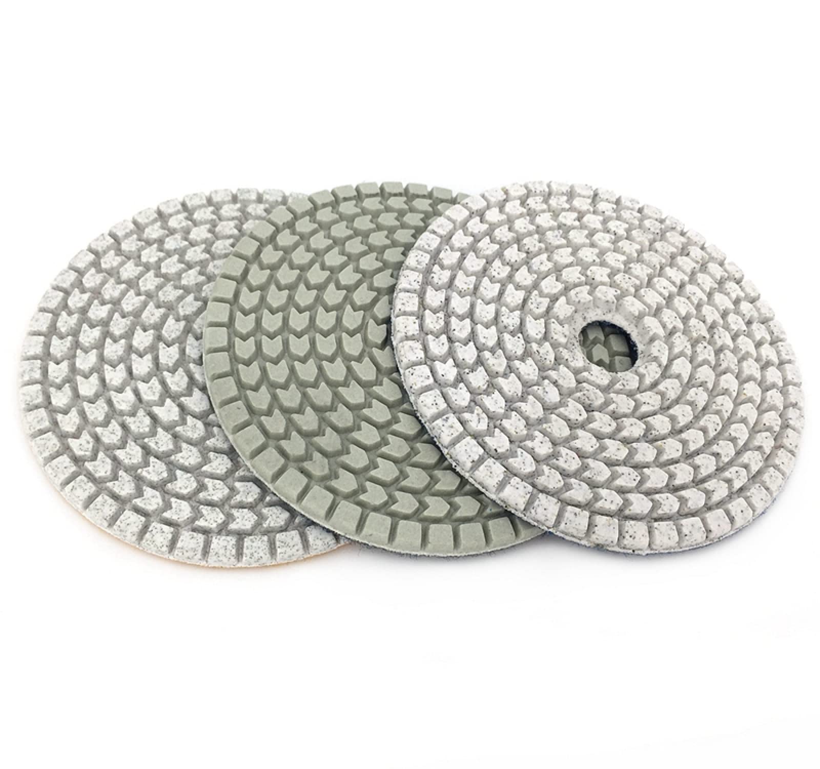 Tamponi Per Lucidatura Diamantati Bianchi Da 7 Pollici Da 4 Pollici Tampone Per Lucidatura Flessibile Bagnato Da 100 Mm Per Tampone Abrasivo Per Pavimenti In Cemento HC16,Ragazze 50
