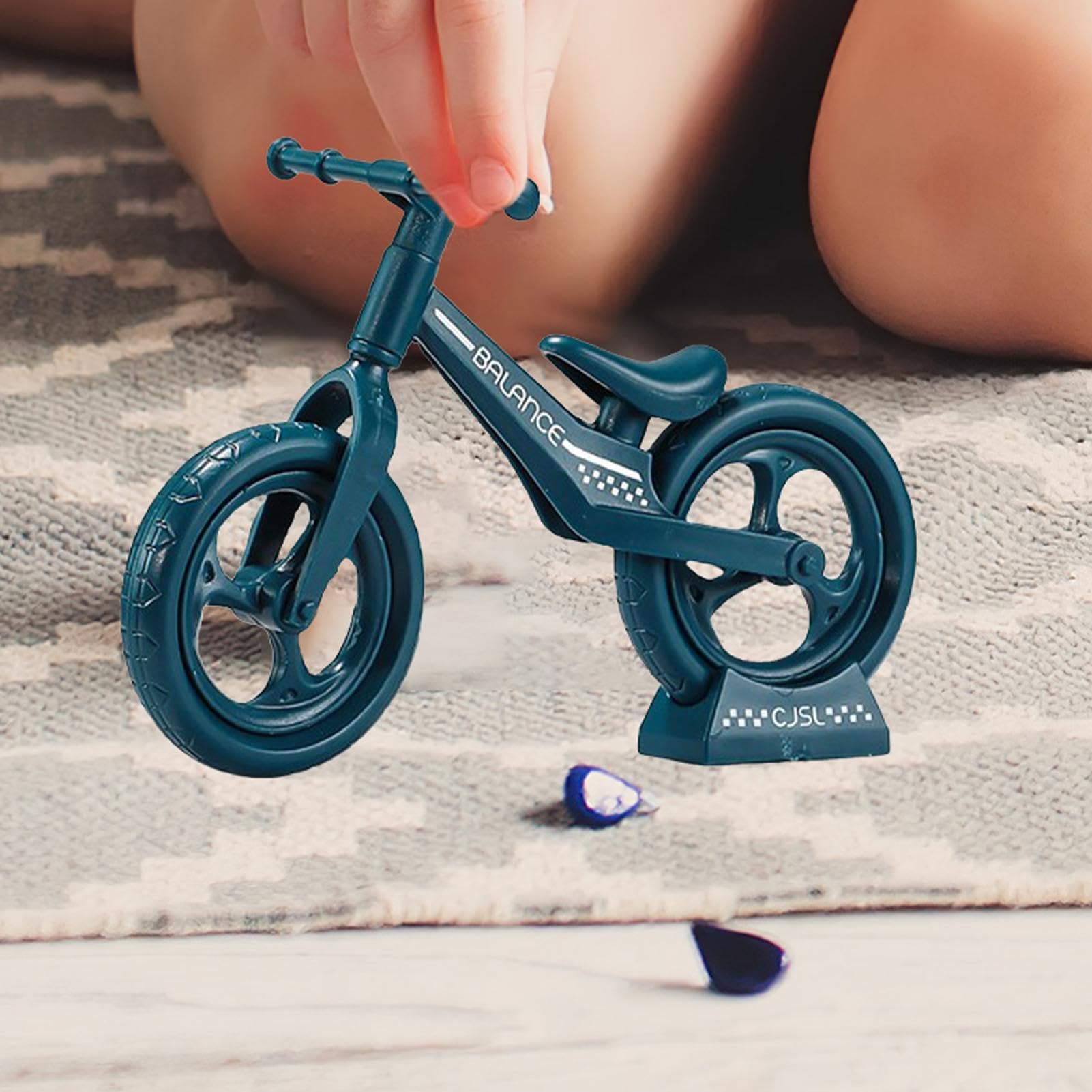 Giocattolo Da Ciclismo Con Le Dita - Minifigure Di Mountain Bike | Giocattolo Con Le Dita In Miniatura, Esercizi Di Destrezza, Giochi Da Tavolo, Sport Estremi E Attività Ricreative Domestiche