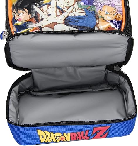 Miniatura 5 de Bioworld Dragon Ball Z Fiambrera con doble compartimento aislado bolsa de almuerzo