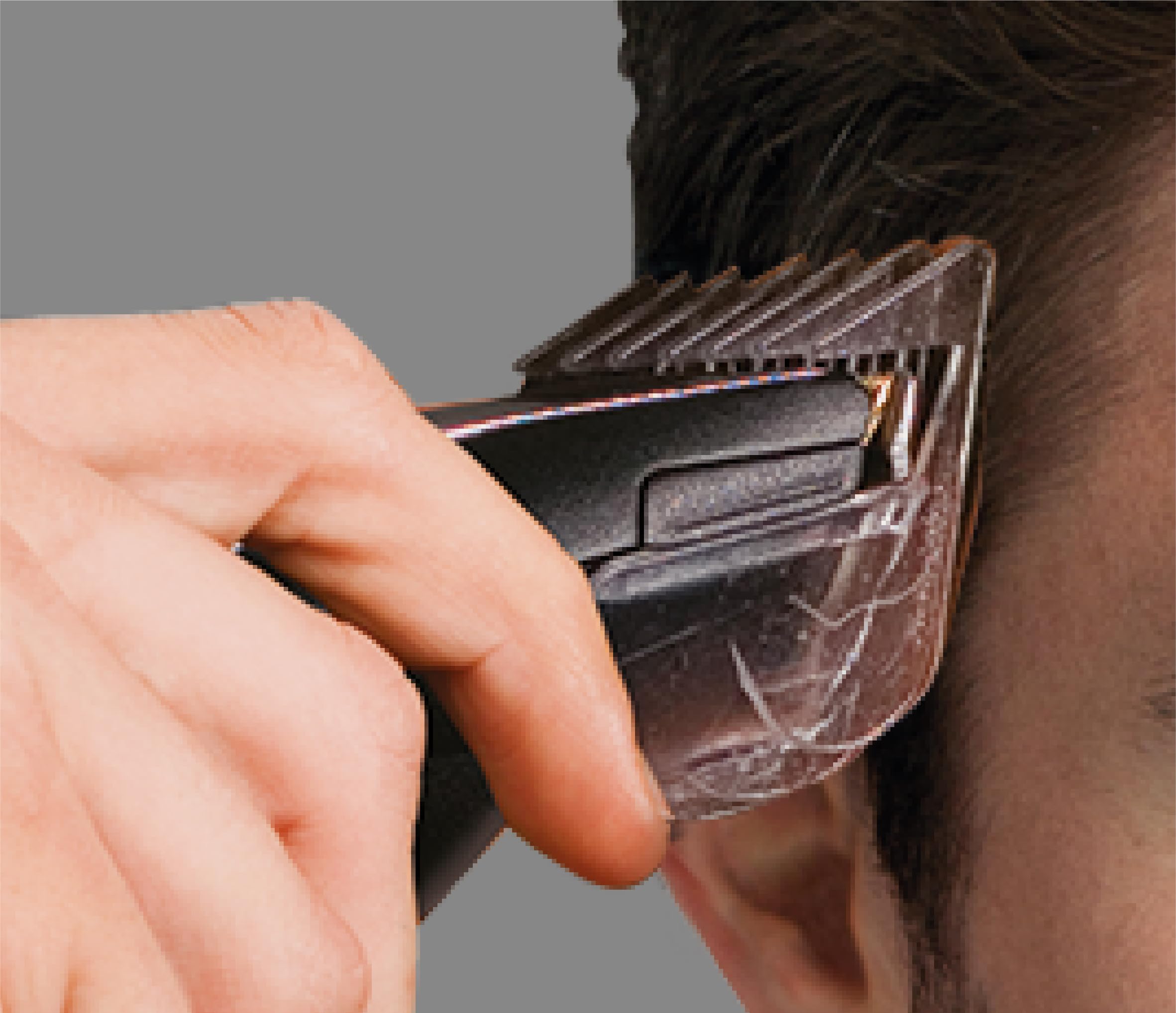 Remington Alpha Hair Clipper HC5150 | Professional Hair Trimmer with Pro Power Motor | Advanced Steel Self-Sharpening Blades for Precise Cuts | 14 Length Settings with 2 Adjustable Combs (3mm-42mm) | Corded & Cordless Operation with 30-Minute Run Time | Ideal for Home Grooming 3