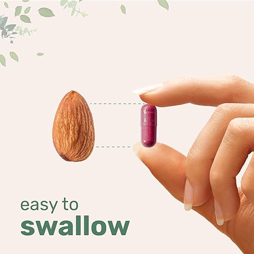 Miniatura 5 de Arroz de levadura roja de 1,200 mg con CoQ10 100 mg, 240 cápsulas vegetales  4 en 1 con niacina libre de rubor y vitamina C soluble en grasa  Apoyo