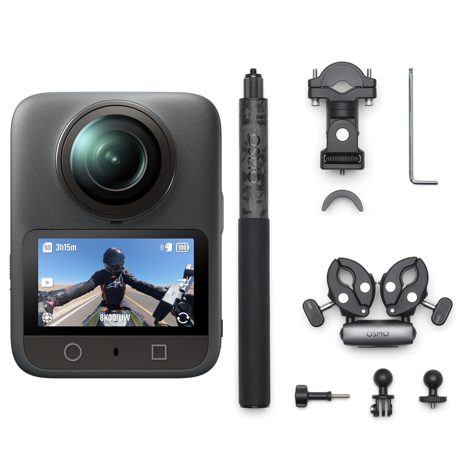 DJI Osmo 360 Motorcycle Multi-POV Combo
