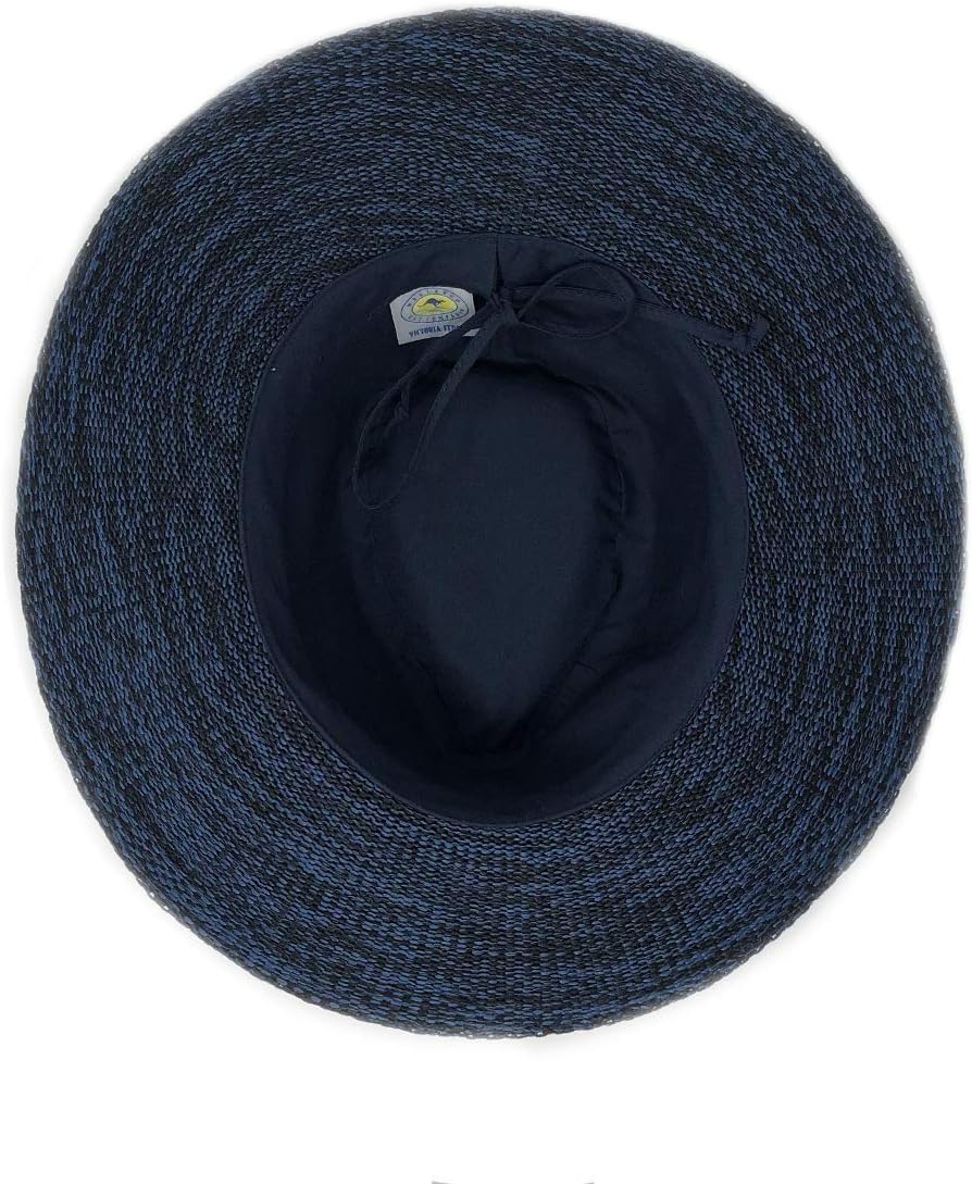 Wallaroo Hat Company Women’s Victoria Fedora – UPF 50+ UV Protection, Wide Brim, Medium Size, Packable & Adjustable Sun Hat - Image 4