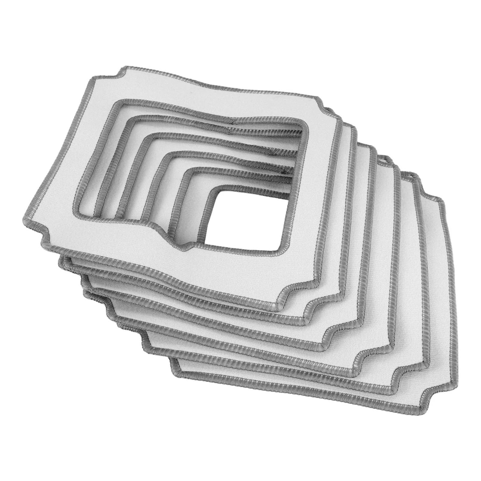 6PCS Fenster Mopp Tuch, Kompatibel for YW509, Fenster Roboter Staubsauger Ersatzteile