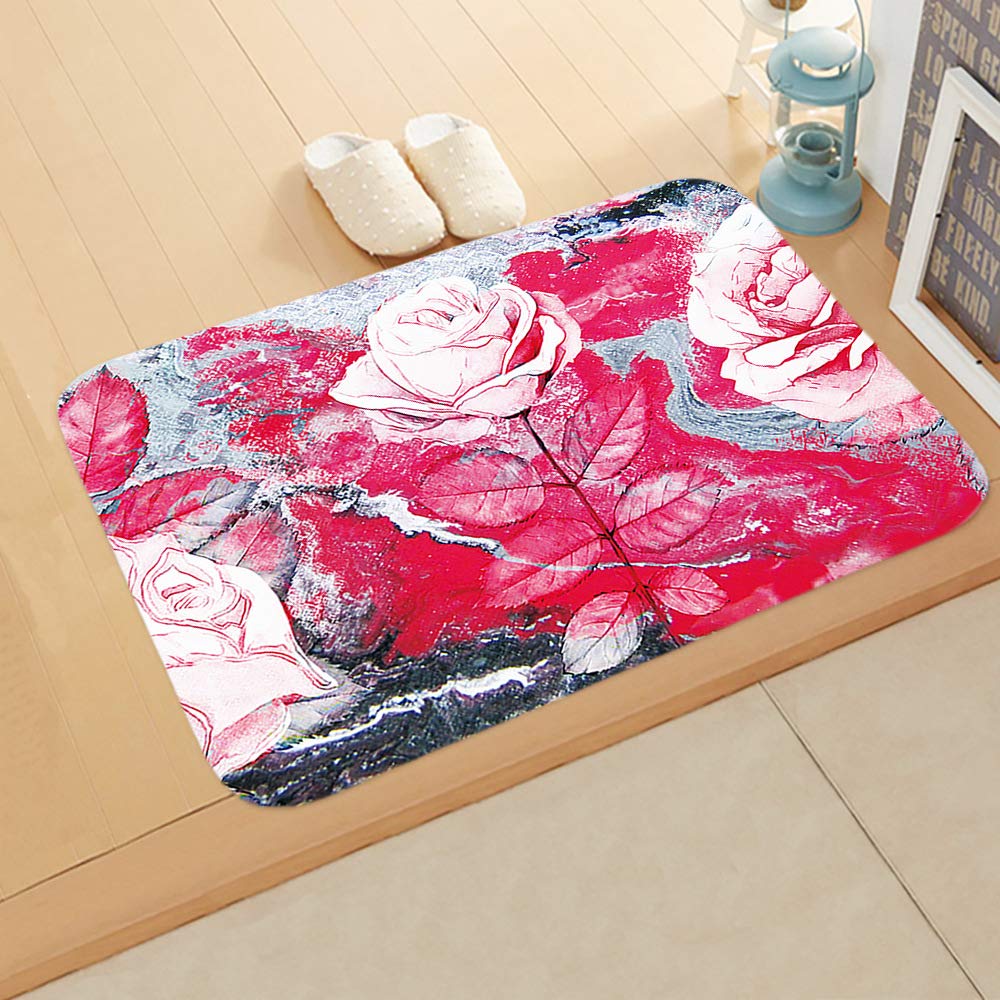 Paillasson intérieur extérieur 80x120cm lavable tapis entrée