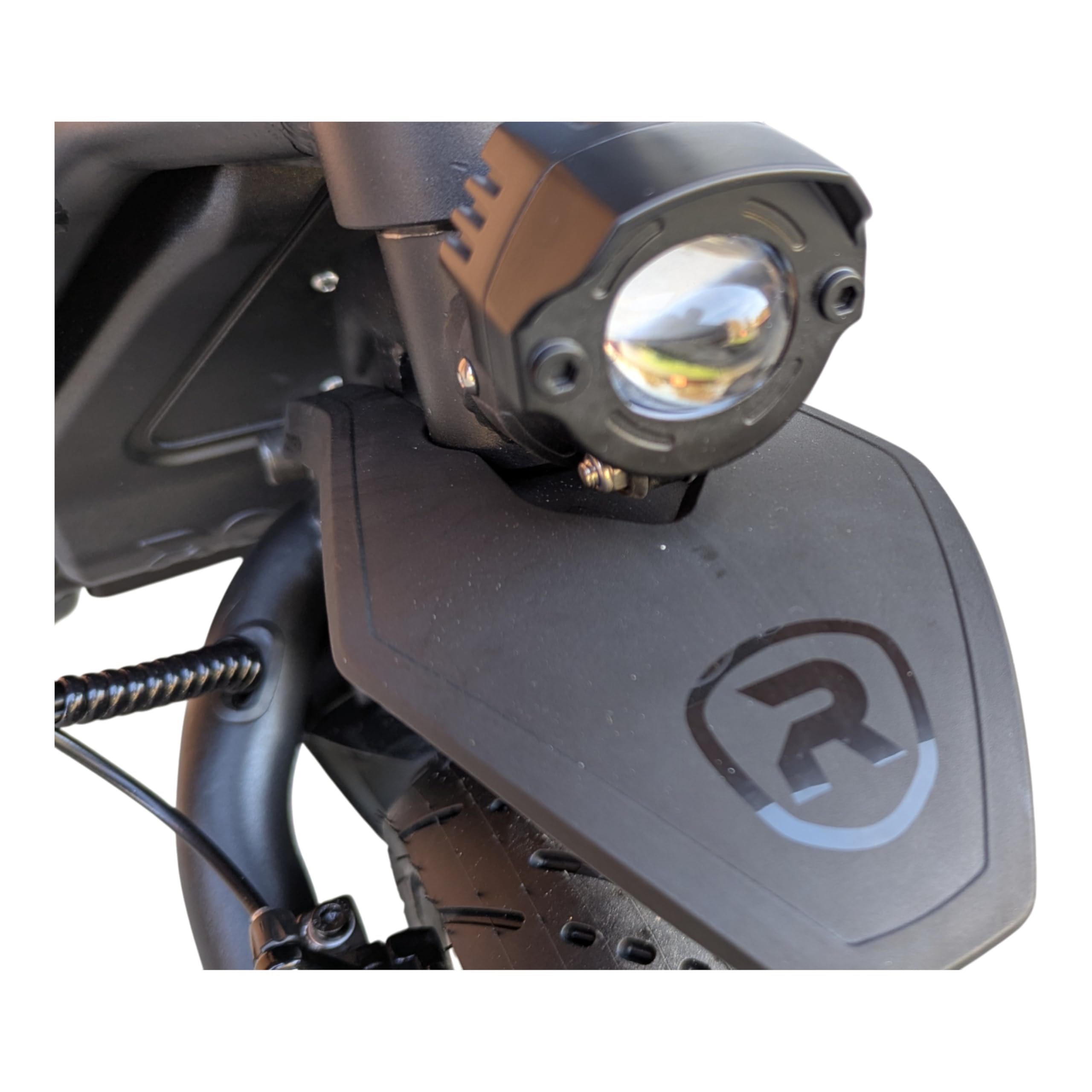 ROVORON R7 Patinete Eléctrico, 60 V 28 Ah, Motores Dobles, Neumáticos Tubeless, Firma LED
