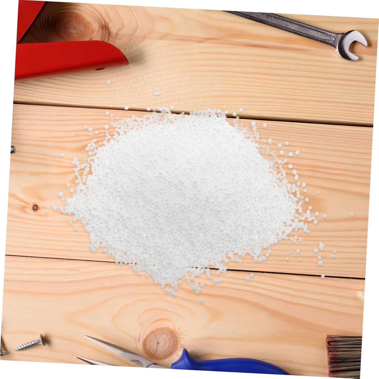 Expandable Polystyrene Bean Bag Filling Beads Refill for Couch Pillow and Chair Filler Soft Foam Particles Safe and Versatile Bean Bag Stuffing for DIY Cushions and Sofa Inserts
