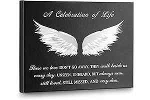 Funeral Guest Book: A Celebration of Life