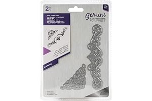 Crafter's Companion Gemini Foilpress Stamp Die Elements-Lyon Border & Corner