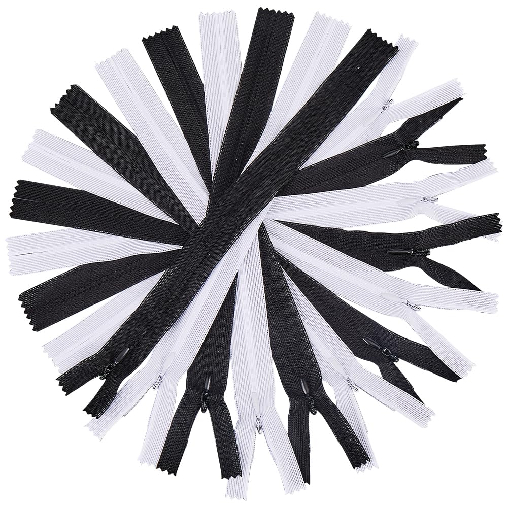 Vendita Calda 3 Chiusura In Nylon Invisibile Cerniera Nascosta Per Abiti Nascond - Foto 6