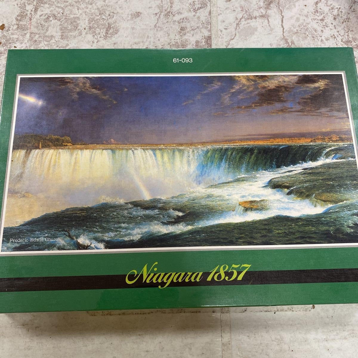 ジグソーパズル　フレデリック・エドウィン・チャーチ　ナイアガラ1857 未開封 ジグソーパズル フレデリック・エドウィン・チャーチ ナイアガラ1857