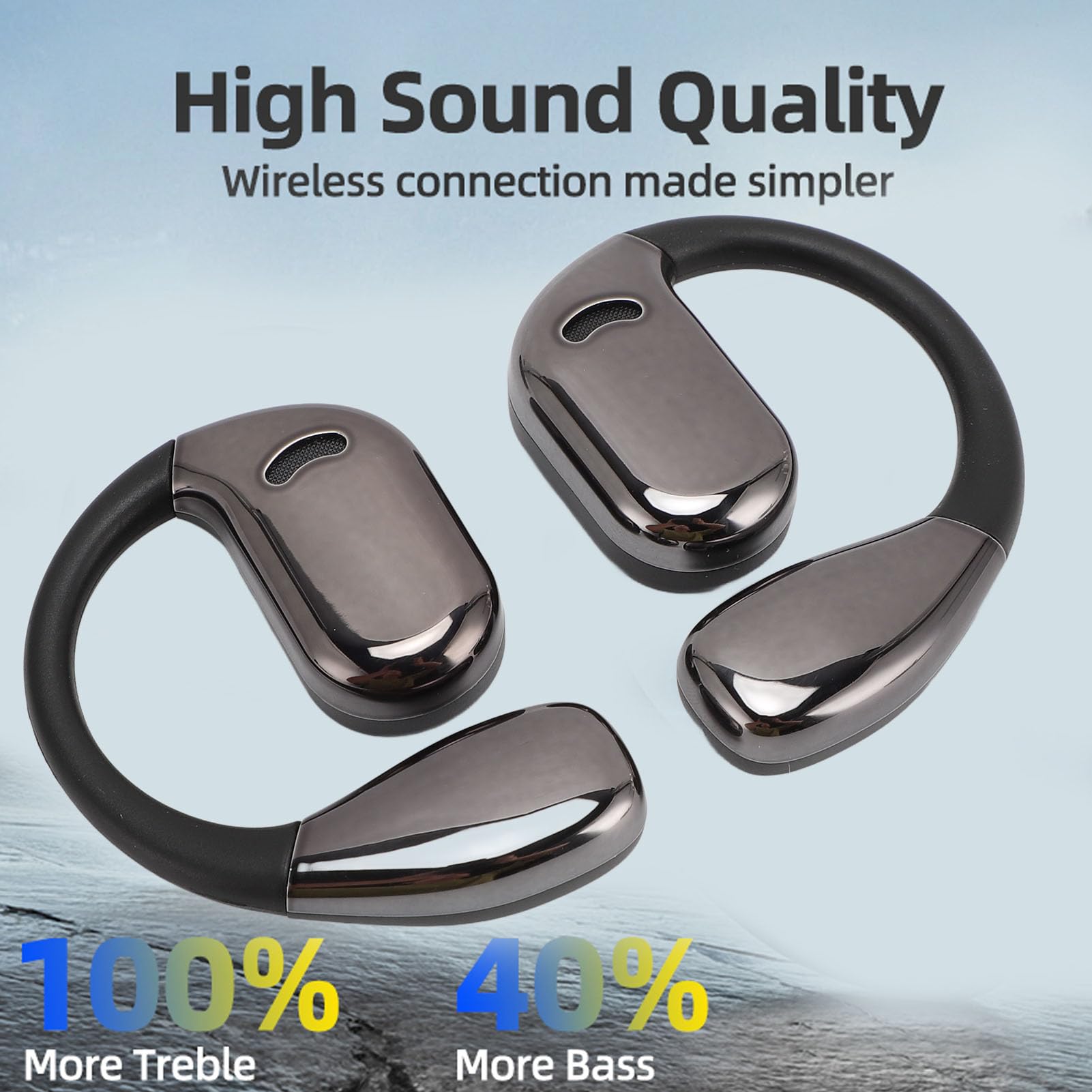 Auricolari per Traduzione AI in Tempo Reale 144 Lingue Auricolari per Traduttore 5.49 con Suono ANC HD 3 modalità Accenti Traduttore per Viaggiatori, Affari e Studenti di (BLACK)