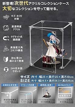 Amazon | KUKER フィギュアケース UVカット アクリルケース