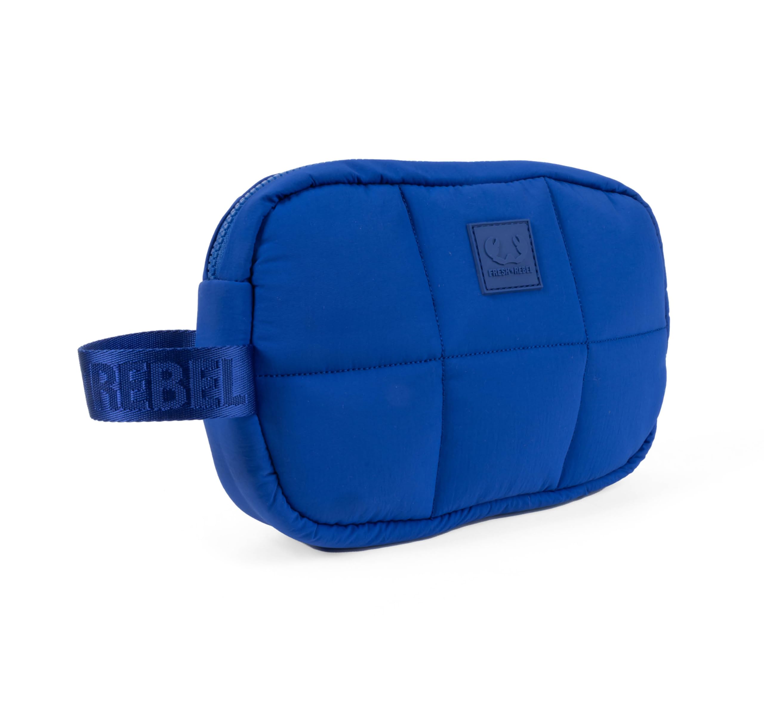 Fresh 'n Rebel Coze Maxi - Pochette Tech Imbottita - Organizer per Cavi e Accessori - Pochette da Viaggio per Caricabatterie, Auricolari & Powerbank - Con Scomparti - Finitura Premium (Cobalt Blue)