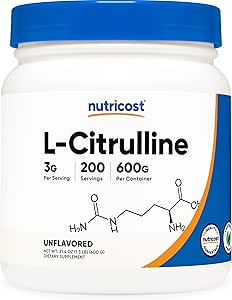 Suplemento Nutricost Pure L-citrulina Em Pó 600g | Parcelamento Sem Juros - View #2