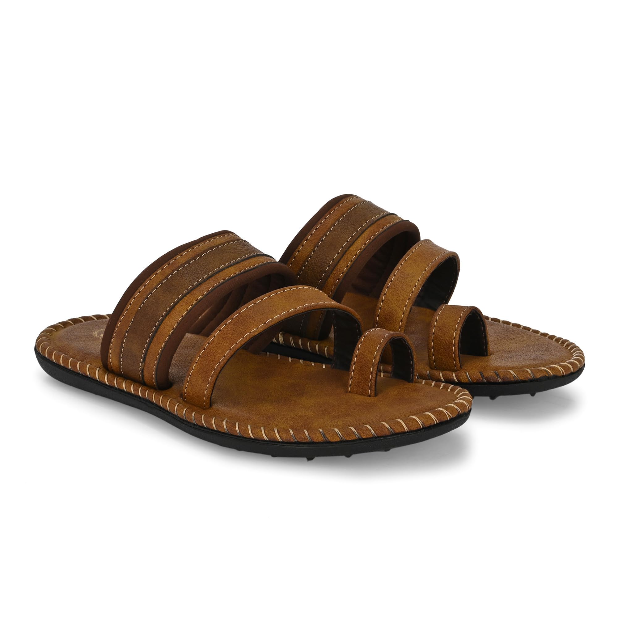 Men's Comfortable Slippers, Thongs & Chappals - Breathable Summer Sandals | Soft, Comfortable & Lightweight | Memory foam insole | Everyday Toering Slippers for Gents | Non slip sole | Casual and Trendy-image-27