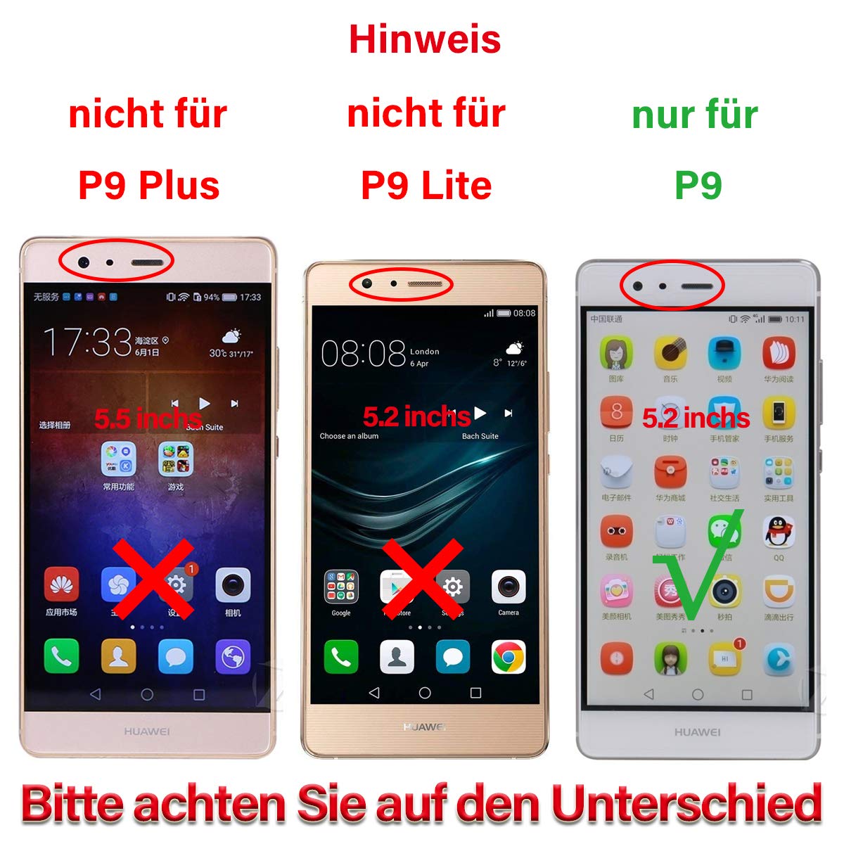 Écran LCD + Tactile Huawei P9 - Gold - NKS Center Écran LCD + Tactile Huawei P9 - Gold - NKS Center