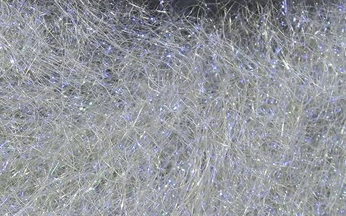Miniatura 36 de Hareline Fly Tying Ice Dub – Flashy Synthetic Dubbing for Nymphs, Streamers, Steelhead & Salmon Flies Cobre,Martín pescador azul,MINNOW BELLY,Marrón