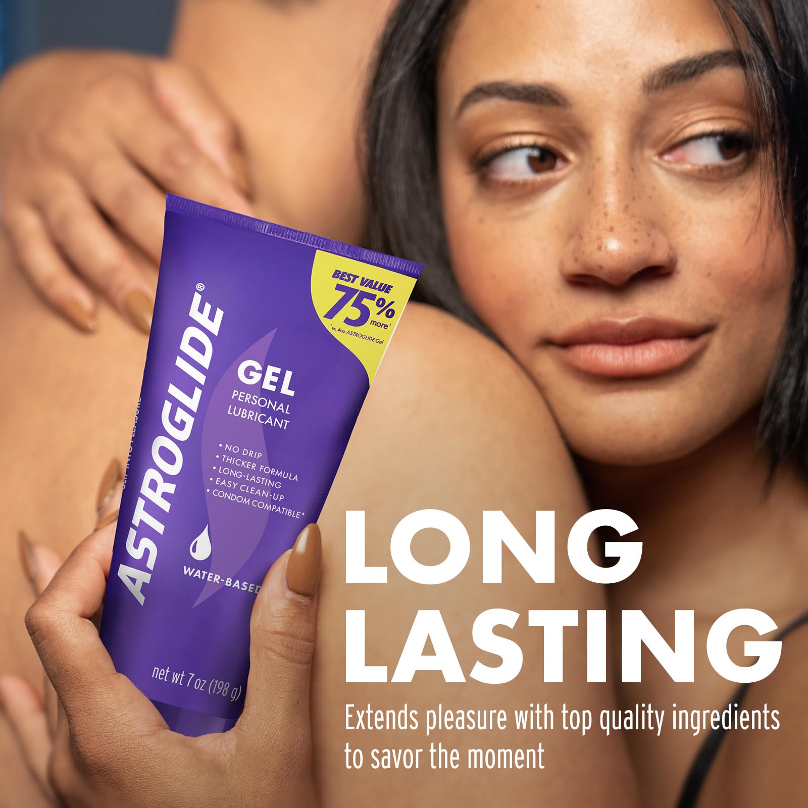 Amazon.com: Astroglide Water Based Lube (7oz), Ultra Gentle Gel Personal  Lubricant for Vaginal and Anal Sex, Stays Put with No Drip, Sex Lube, Safe  for Toys : Health & Household