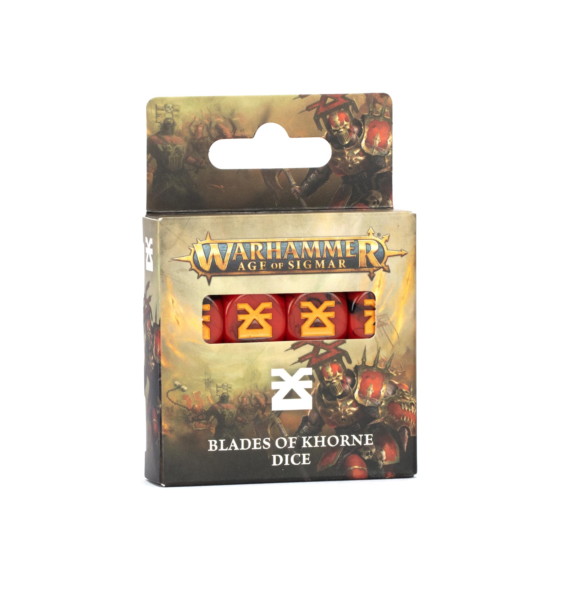 Games Workshop - Warhammer - Age of Sigmar - Blades of Khorne: Dice Set