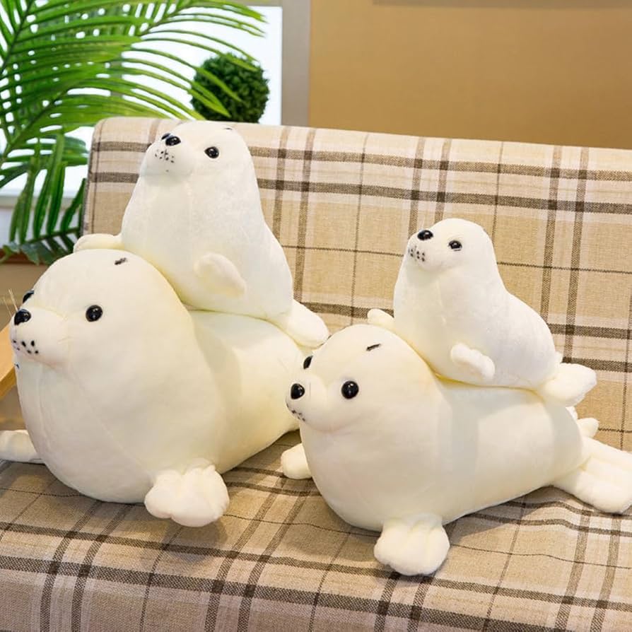 Amazon.co.jp: アザラシ ぬいぐるみ あざらしちいさい 海洋動物