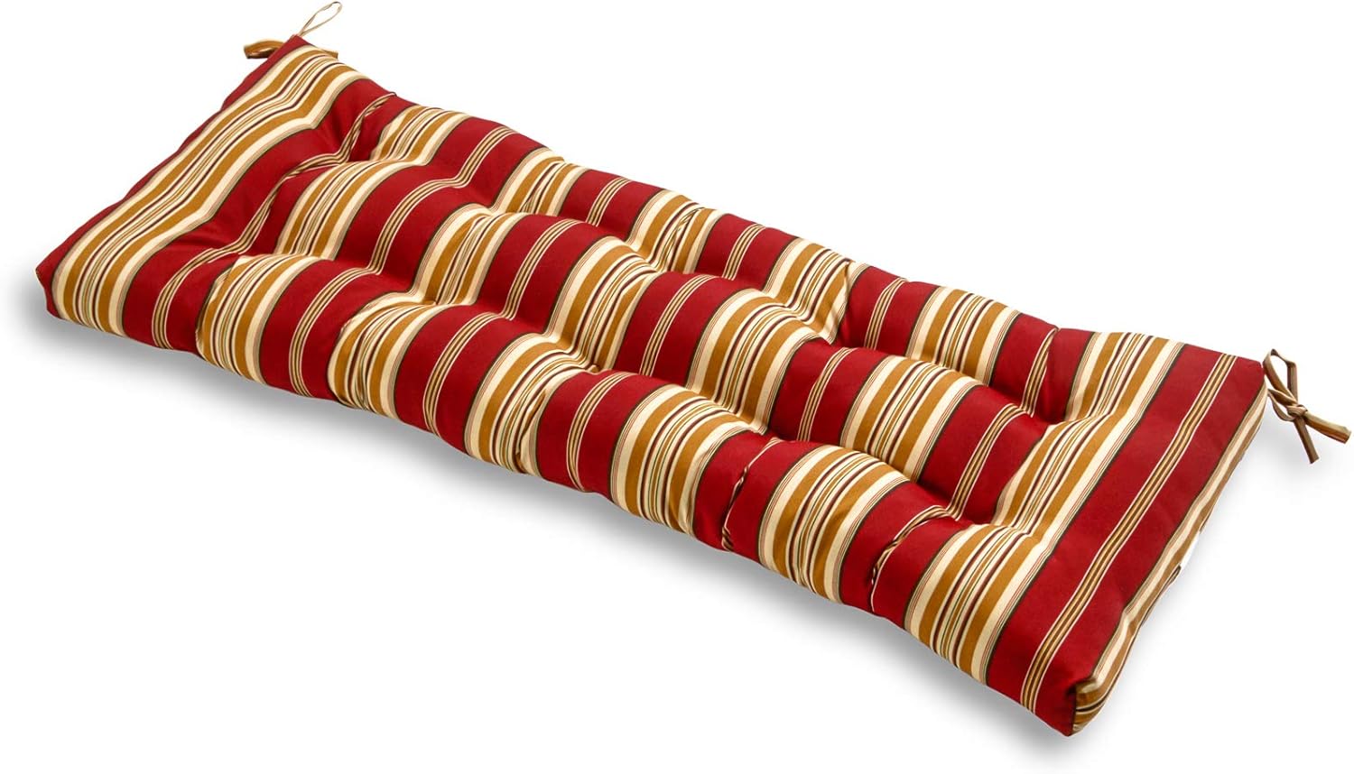 South Pine Porch Outdoor 44x17-inch Swing/Bench Cushion, Roma Stripe