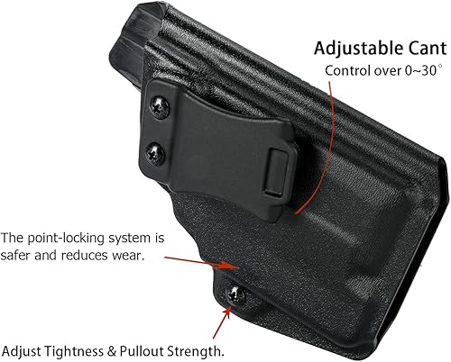Miniatura 7 de Funda IWB para mano derecha Sig P365/P365 SAS/P365 SAS con P365X con funda TLR-6/TLR-6 HL y IWB/OWB universal 0.354 in/.357 Sig/.40 doble pila Mag
