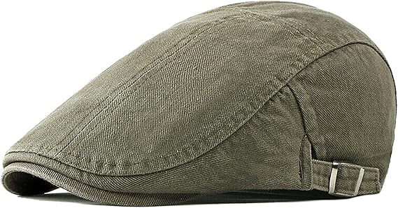 JAOAJ Men Flat Cap Newsboy Ivy Hat 