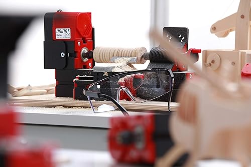 Miniatura 4 de The Cool Tool UNIMAT 1 Basic - Taller de madera 4 en 1 para niños a partir de 8 años - Herramientas para madera y cartón - Fabricado en Austria -