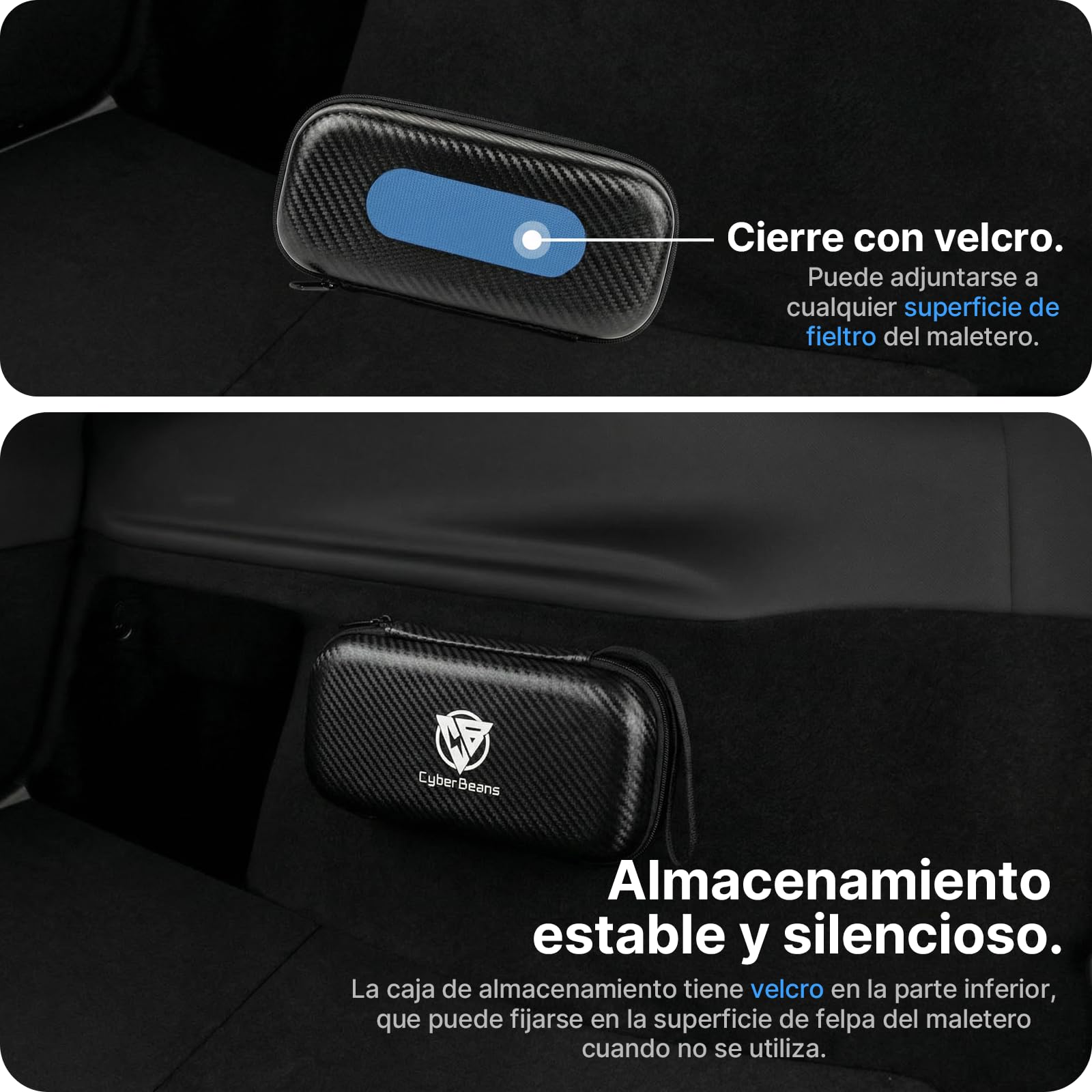 Juego de 4 almohadillas para gato Tesla con funda de almacenamiento, soporte de gato elevador, juego de almohadillas de goma sin olor compatible con Tesla Model Y/S/X/3 accesorios 2016-2025