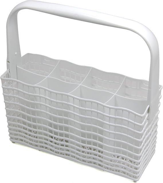 Zanussi White Dishwasher Cutlery Basket part number 1524746102