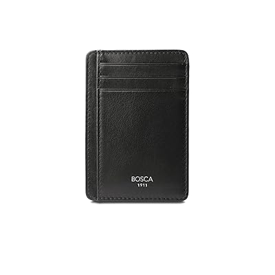 Bosca Nappa Vitello Seven Pocket ID RFID Card Case Men